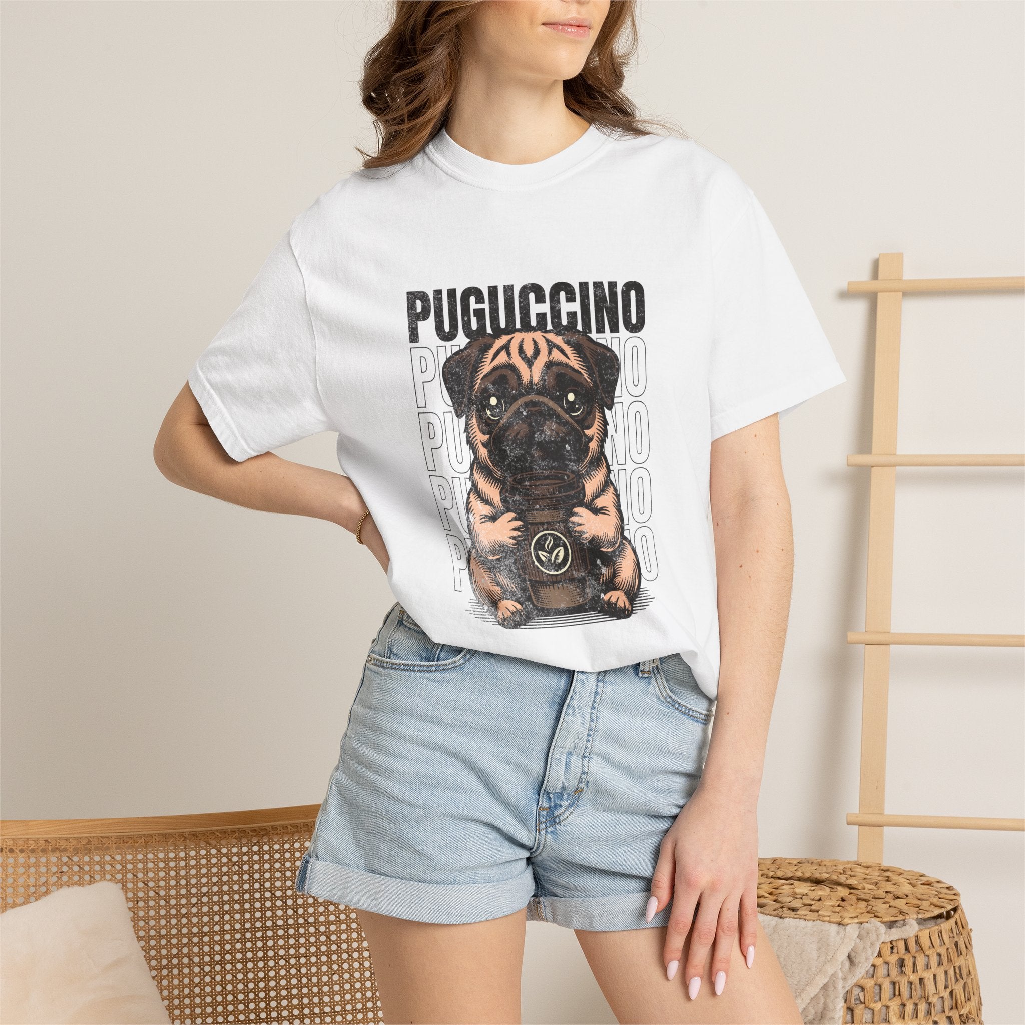 Puguccino Pug - Unisex T-shirt