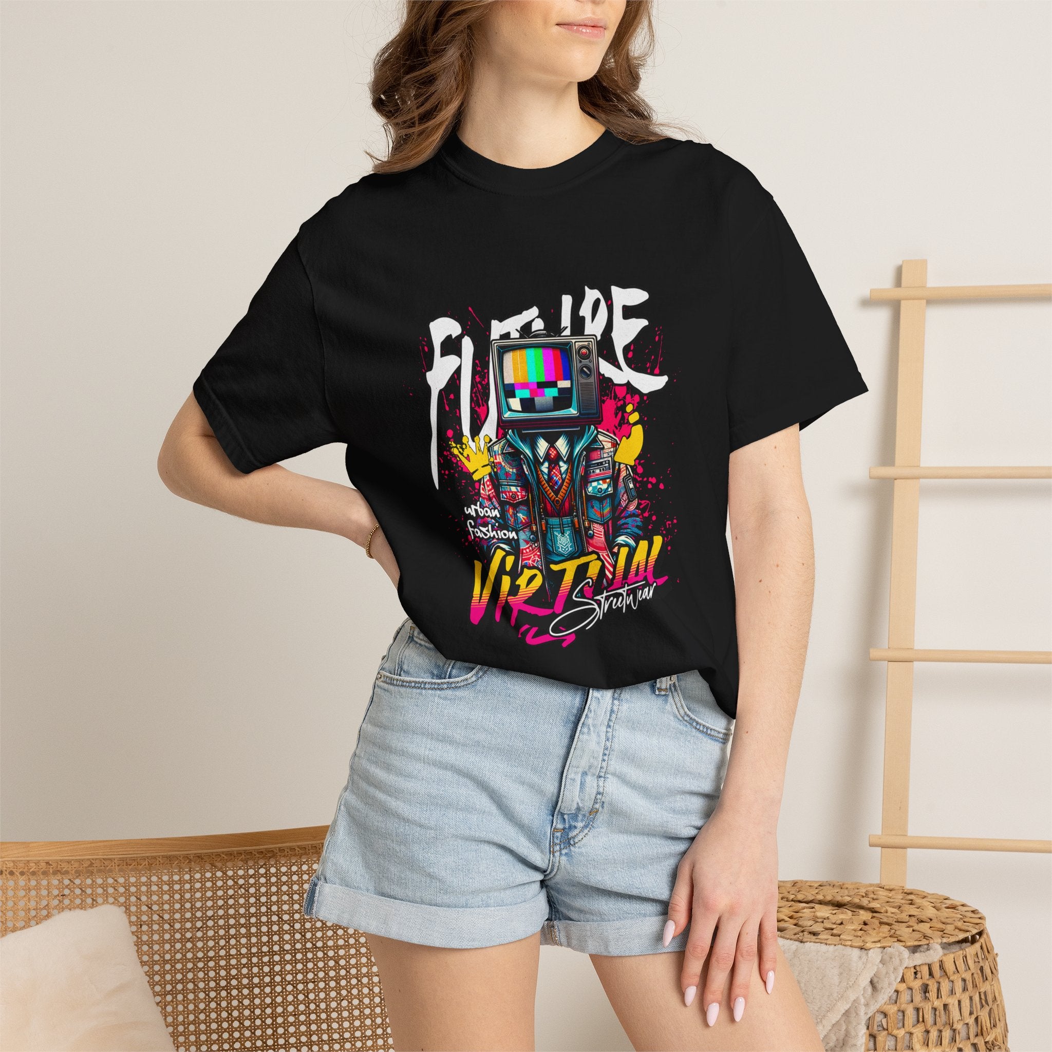 Retro TV Robot - Unisex T-shirt