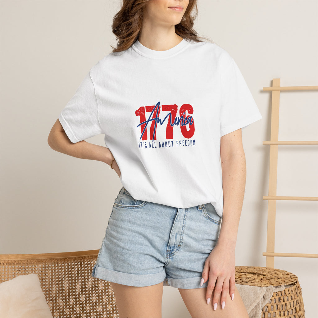 America 1776 Patriotic - Unisex T-shirt