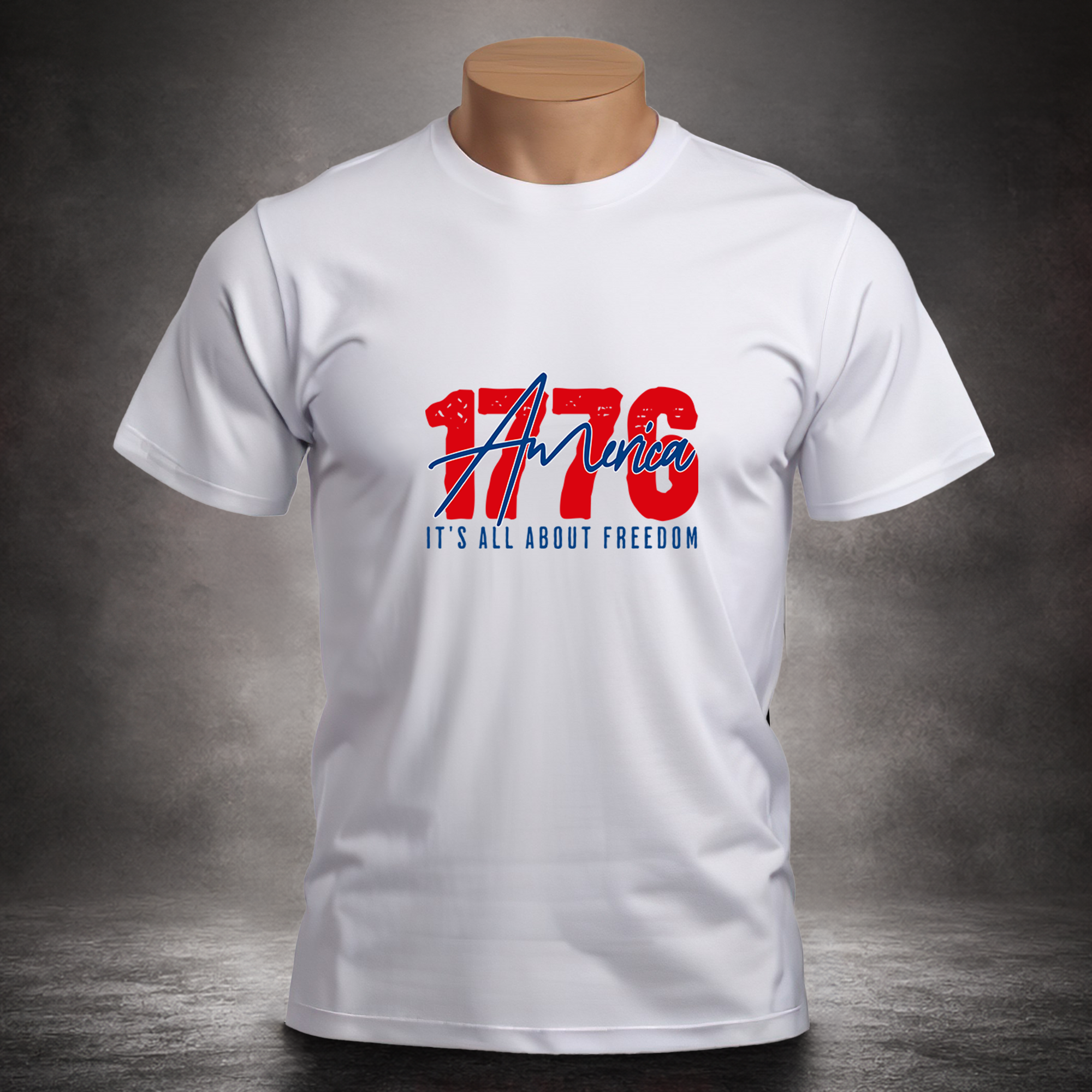 America 1776 Patriotic - Unisex T-shirt