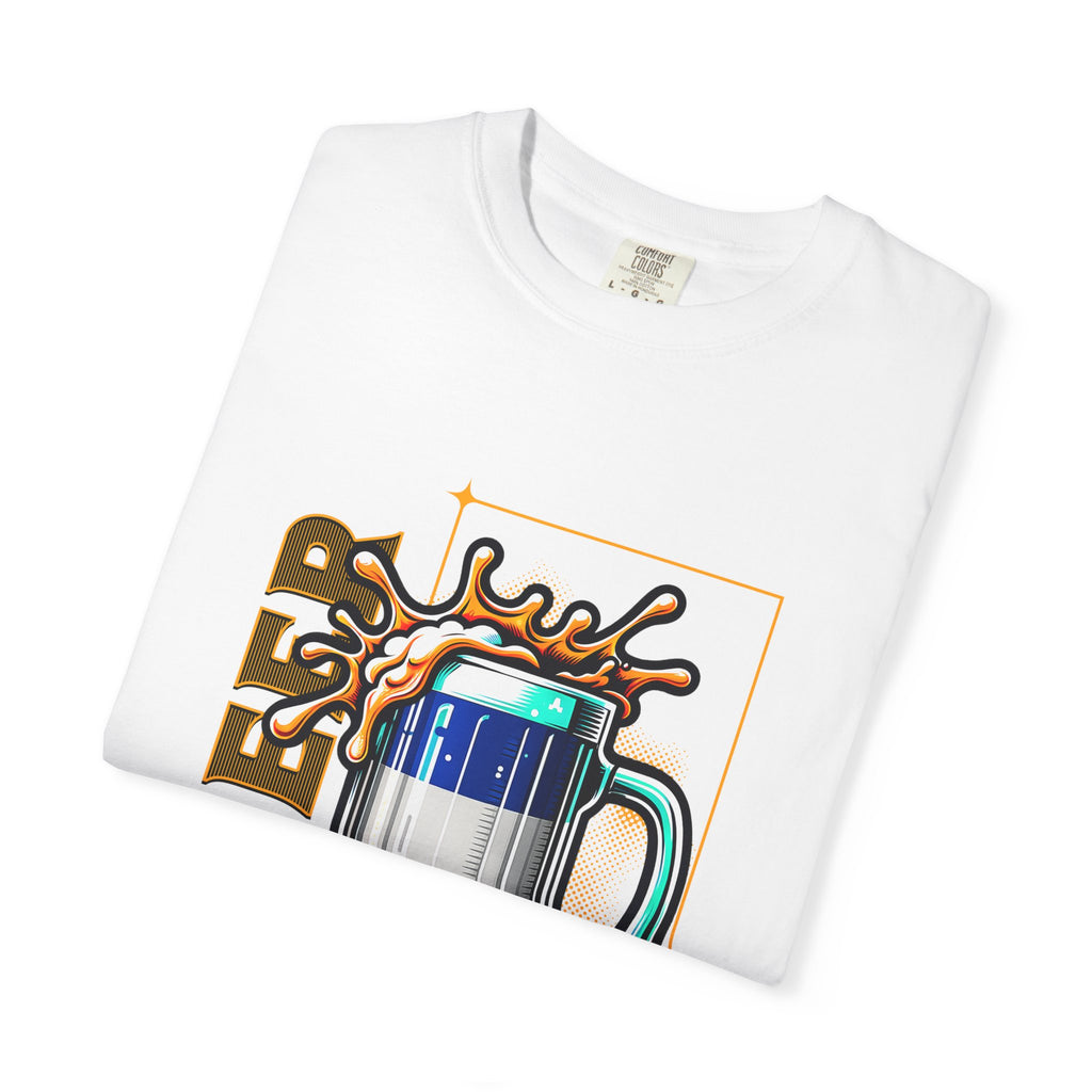 Unisex Red, White and Blue Beer Mug T-Shirt | Patriotic Beer Graphic Tee