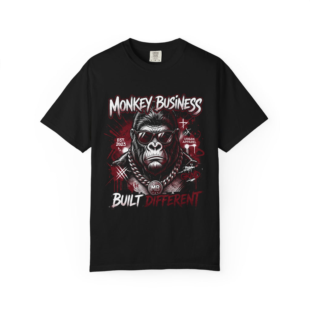 Monkey Business Built Different - Unisex T-shirt