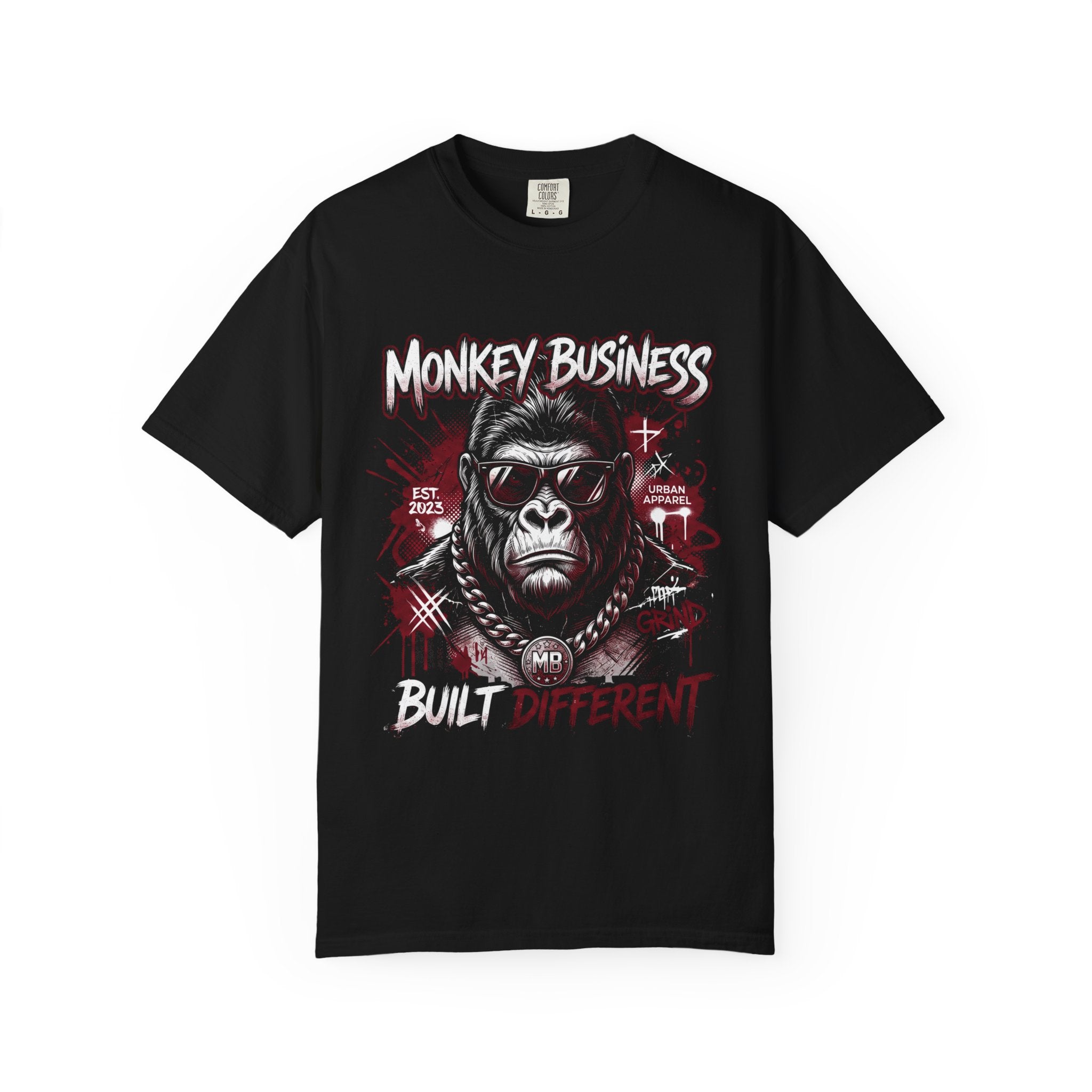 Monkey Business Built Different - Unisex T-shirt