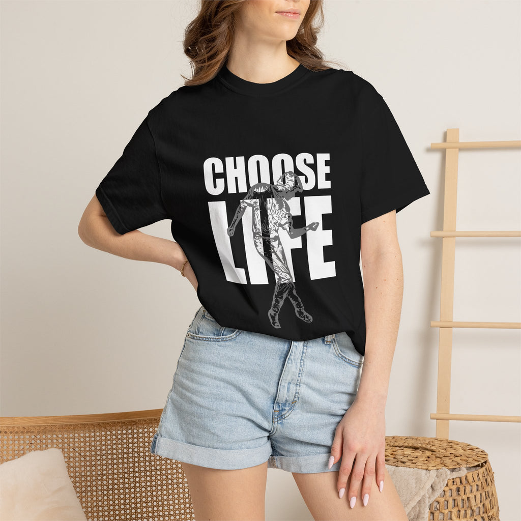 Choose Life Typography - Unisex T-shirt