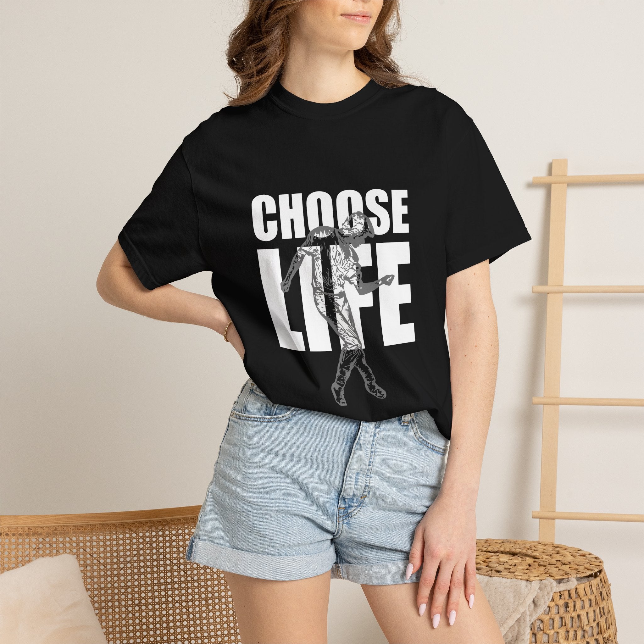 Choose Life Typography - Unisex T-shirt