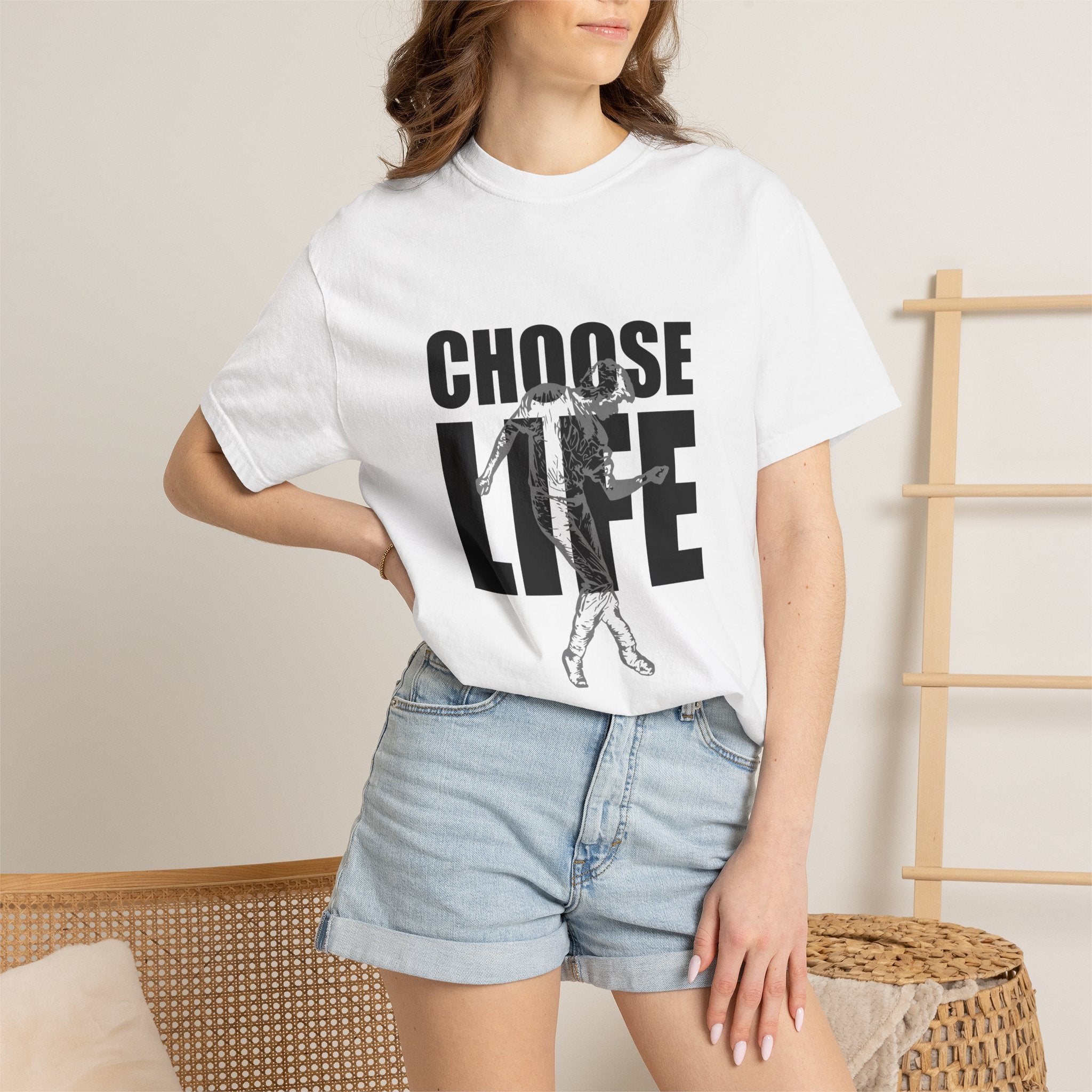 Choose Life Typography - Unisex T-shirt