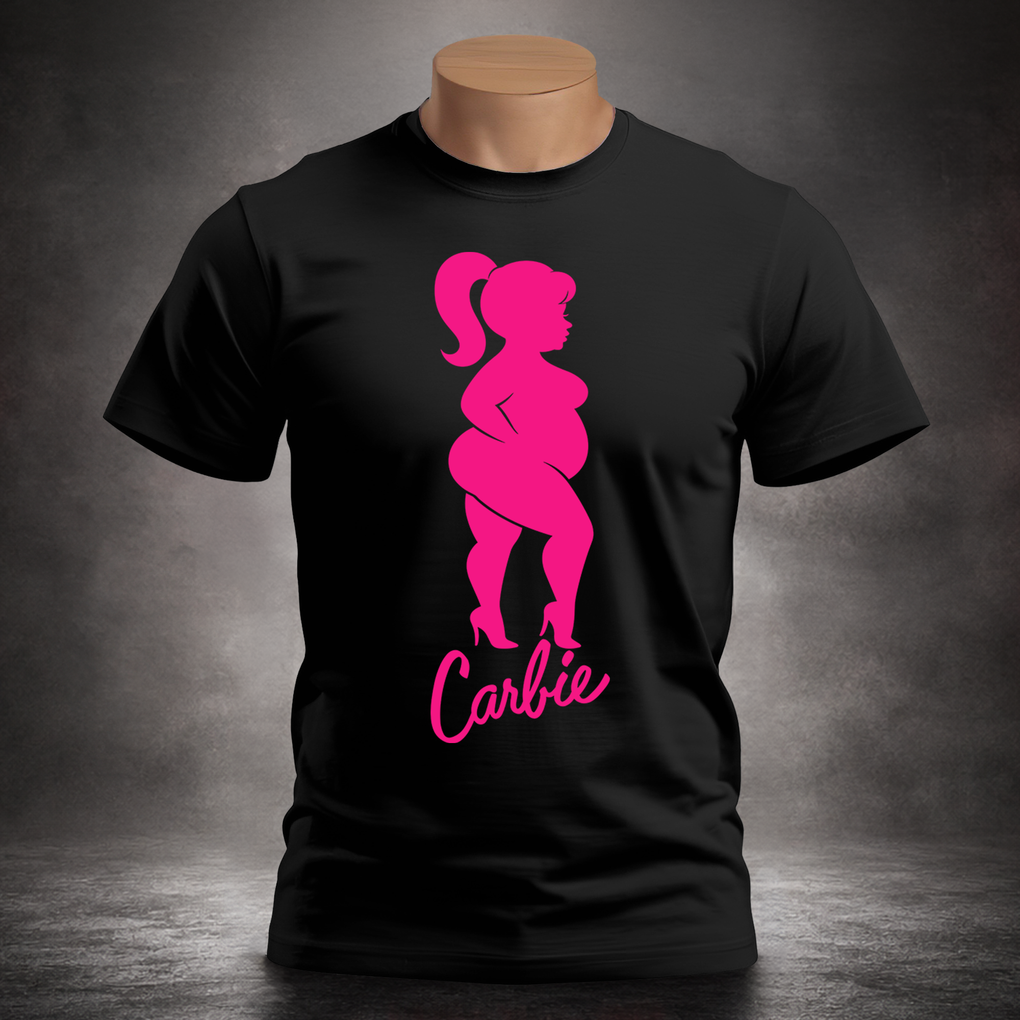 Carbie Silhouette - Unisex T-Shirt