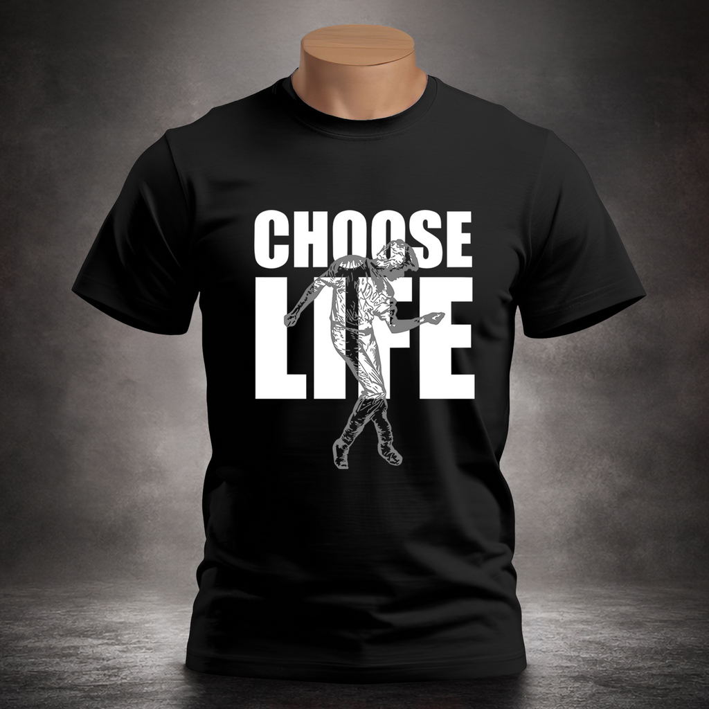 Choose Life Typography - Unisex T-shirt