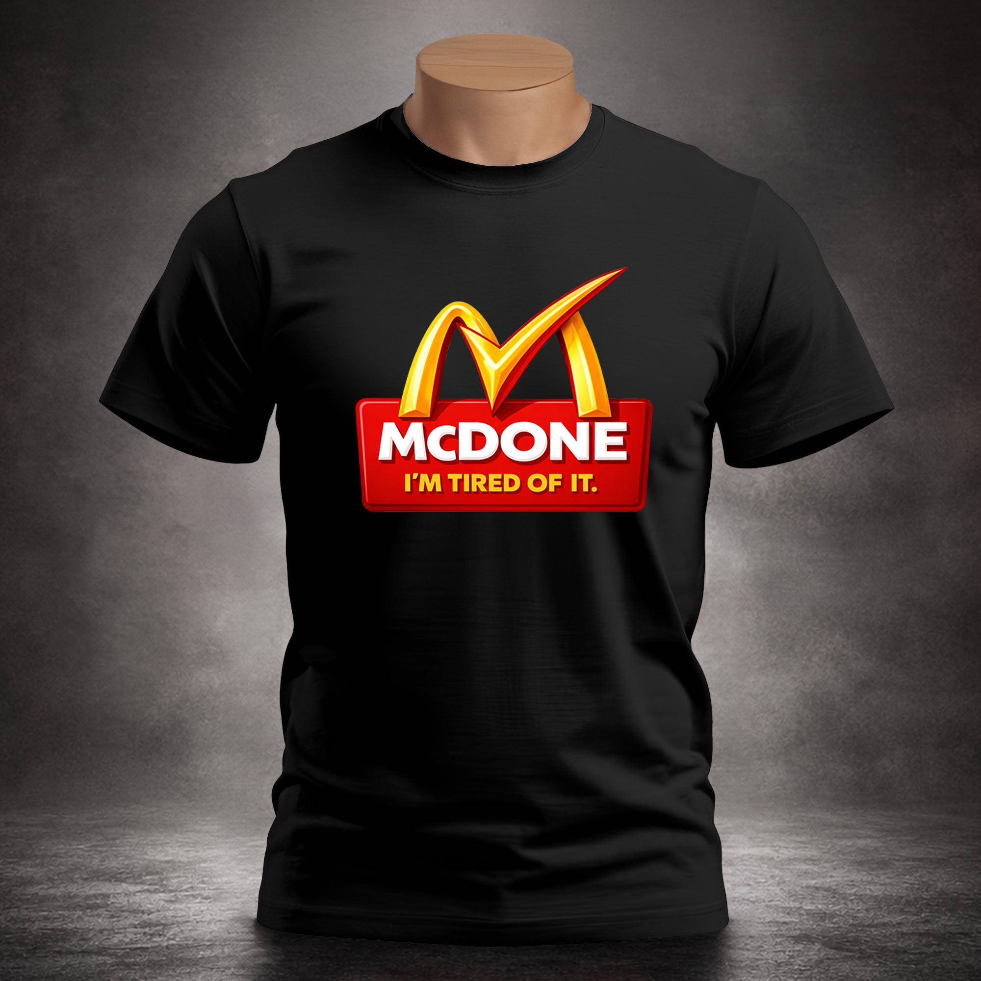 McDone I'm Tired Of It, Fast Food Parody - Unisex T-shirt