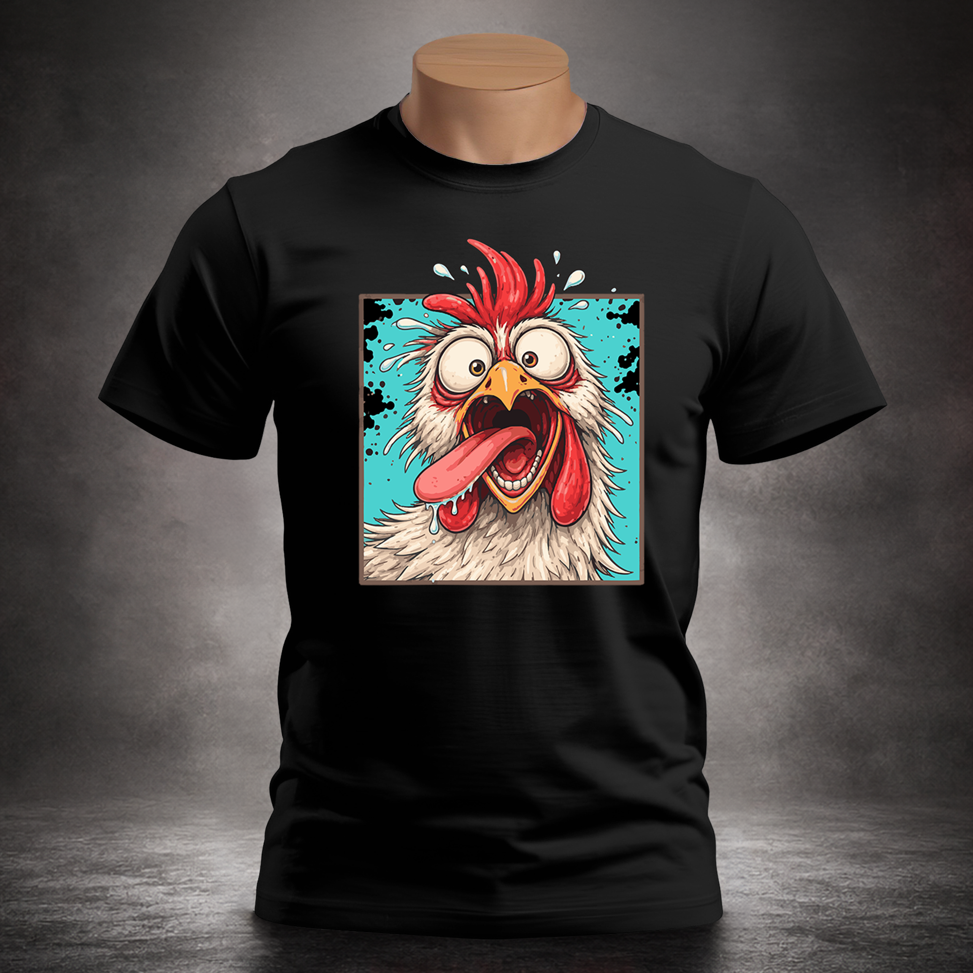 Exaggerated Chicken - Unisex T-shirt