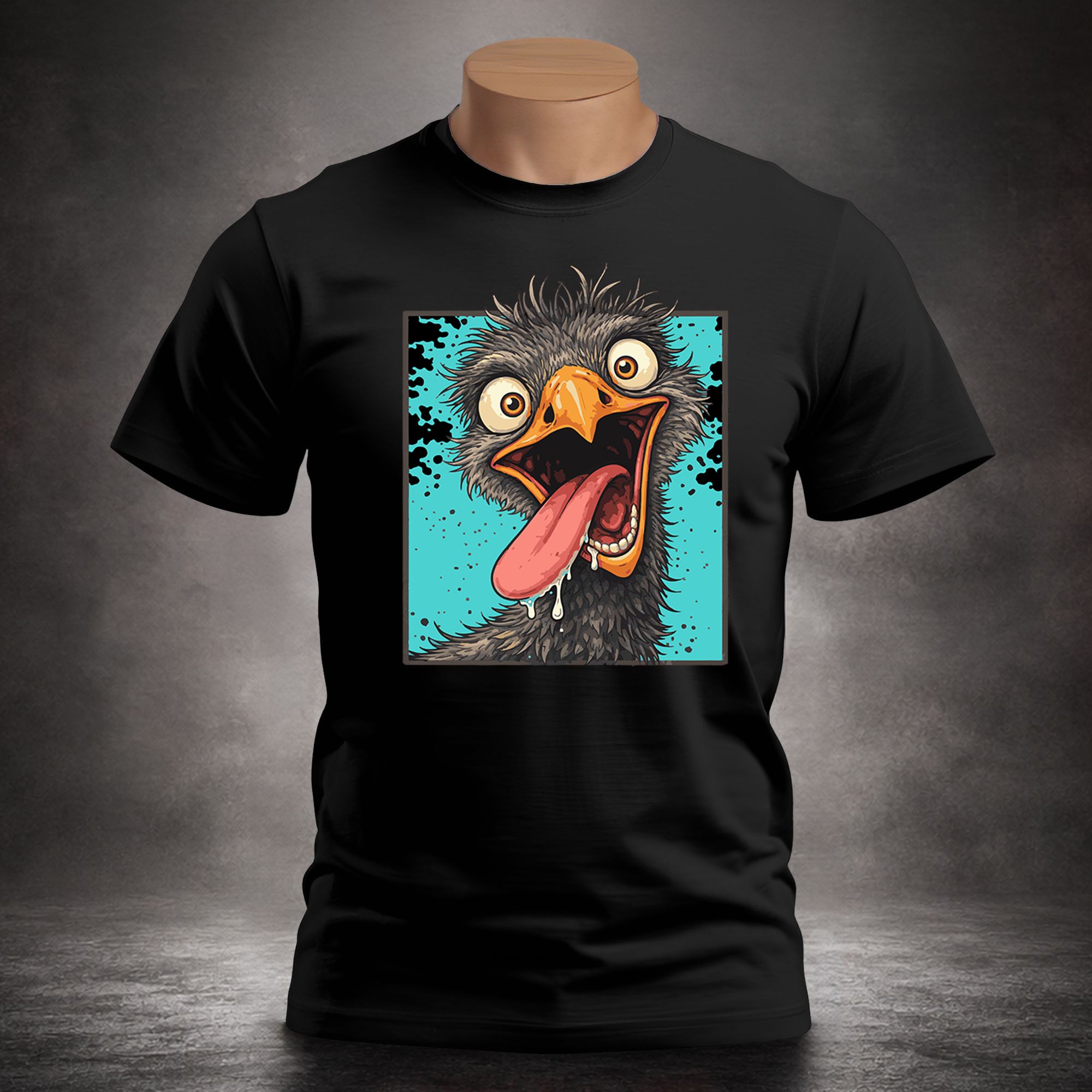 Exaggerated Emu - Unisex T-shirt