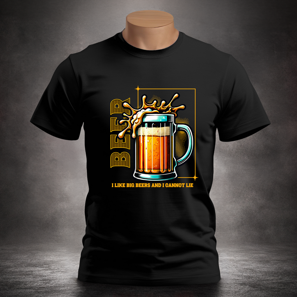 Beer "I Like Big Beers And I Cannot Lie" - Unisex T-shirt