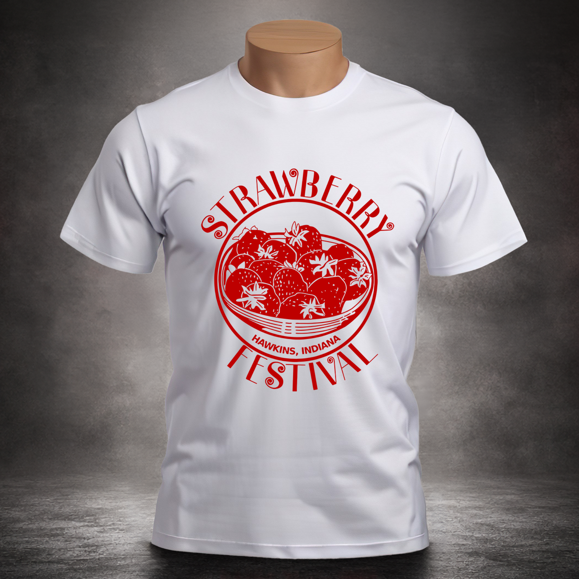 Hawkins Strawberry Festival - Unisex T-Shirt